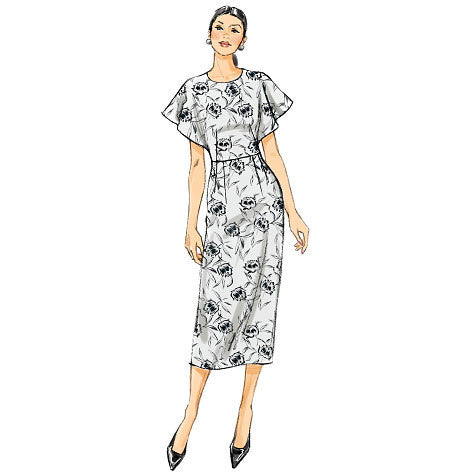 Vogue Pattern 9021 Misses' Dress | Very Easy from Jaycotts Sewing Supplies