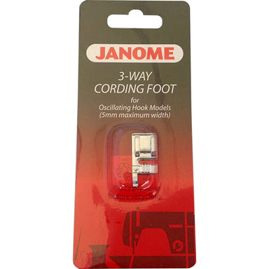 3 way cording foot - Front load Janome from Jaycotts Sewing Supplies