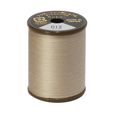Brother Country Embroidery Thread, 012 Beige from Jaycotts Sewing Supplies