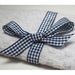 Berisfords Gingham Ribbon Navy from Jaycotts Sewing Supplies