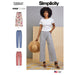 Simplicity Pattern 8841 This easy to sew pull on pants from Jaycotts Sewing Supplies