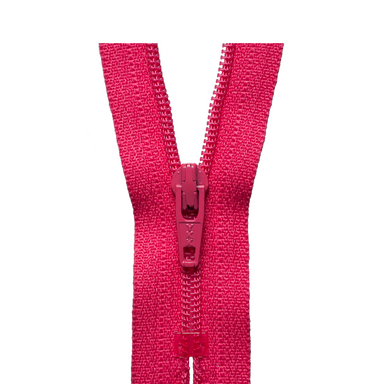 YKK Regular Zip - Shocking Pink from Jaycotts Sewing Supplies