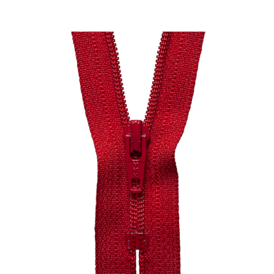 YKK Regular Zip - Red from Jaycotts Sewing Supplies