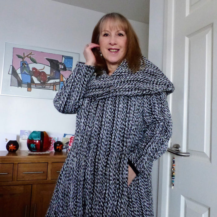 How I sewed a Winter coat with zipper