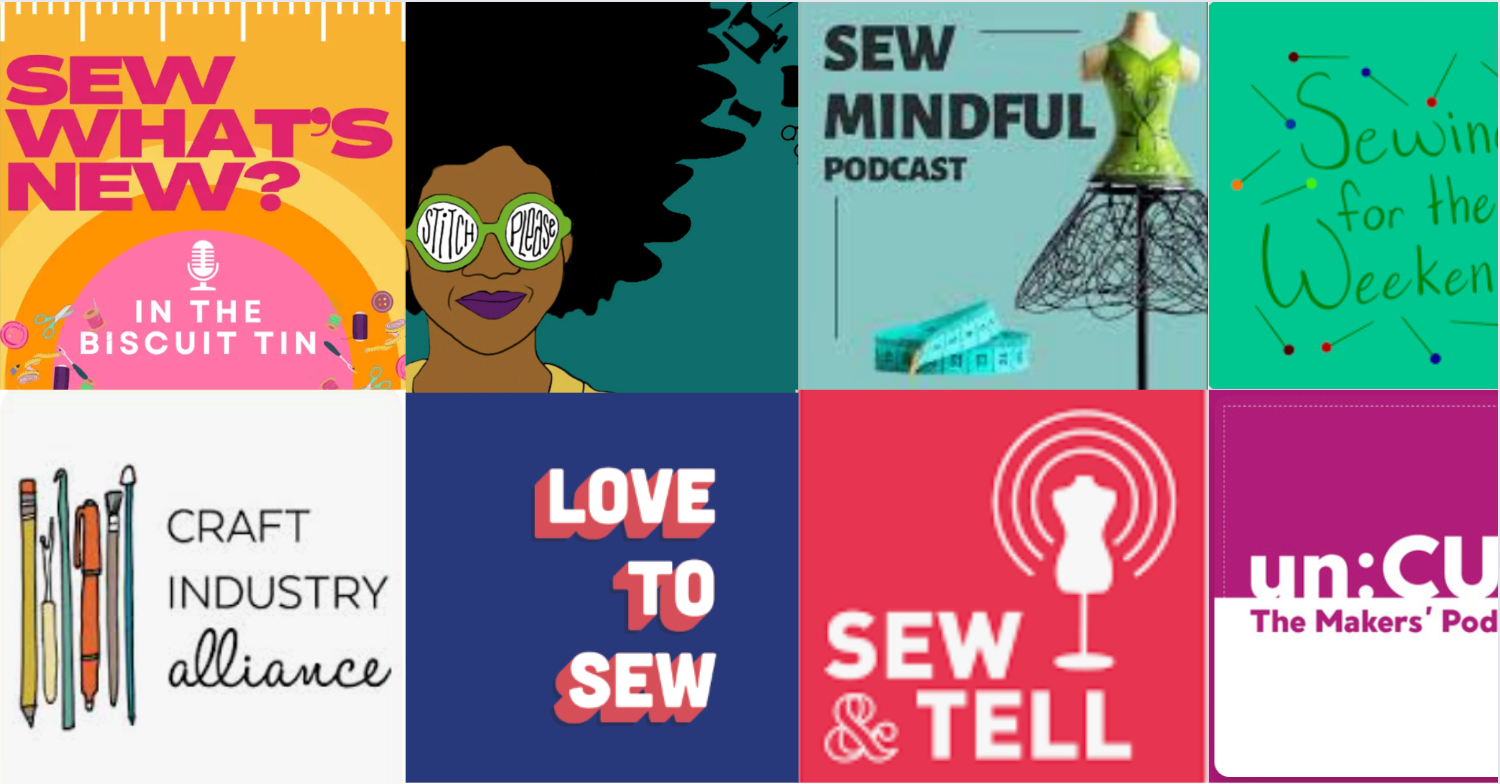 Our Favourite Sewing Podcasts You Should Be Listening to in 2024