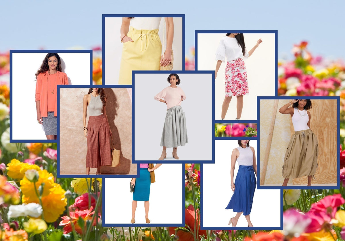 Our Favourite 8 Skirt Sewing Patterns for Spring '25 — jaycotts.co.uk ...