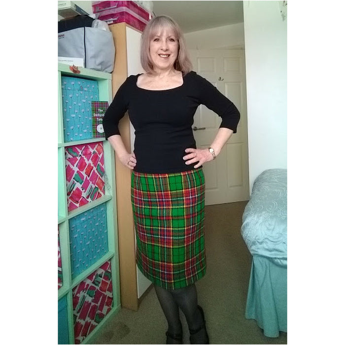 My very special Derbyshire Tartan Skirt