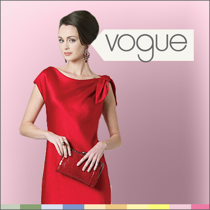 Vogue Sewing Patterns | Evening  jaycotts.co.uk - Sewing Supplies