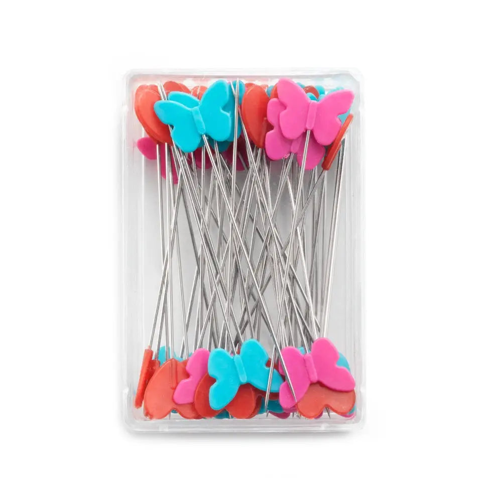 Glass-Headed Pins | Super Fine | 5g pack from Jaycotts Sewing Supplies