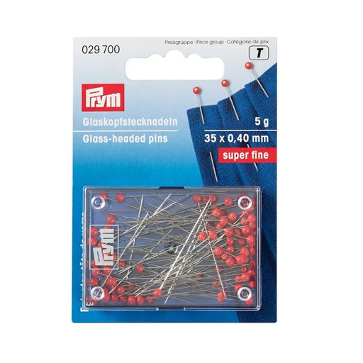 Prym Super Fine Glass-Headed Pins from Jaycotts Sewing Supplies