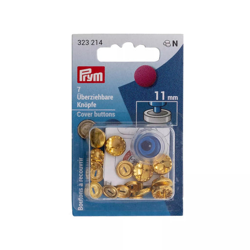 Prym Metal Cover Buttons with tool from Jaycotts Sewing Supplies