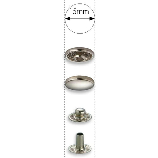 Prym Antique Copper 15mm Anorak Non-Sew Press Fasteners Kit Prym Antique Copper 15mm Anorak Non-Sew Press Fasteners Kit