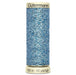 Gutermann Glittery Metallic Thread Blue | 143 from Jaycotts Sewing Supplies