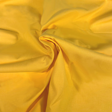 Premium Organic Cotton Solid Fabric, Sunshine from Jaycotts Sewing Supplies