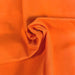 Premium Organic Cotton Solid Fabric, Bright Orange from Jaycotts Sewing Supplies