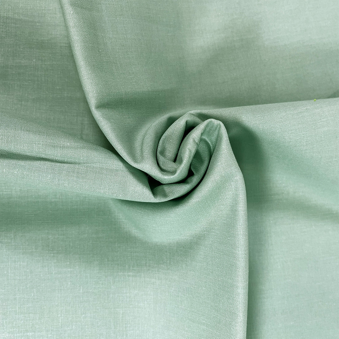 Premium Organic Cotton Solid Fabric, Sage from Jaycotts Sewing Supplies