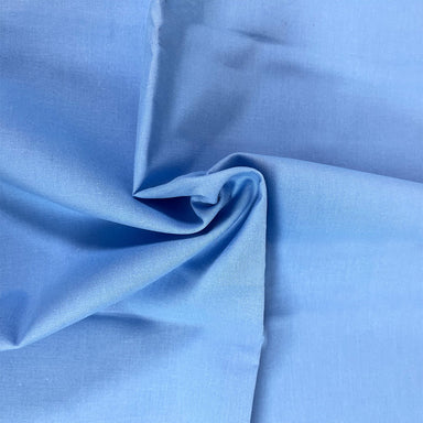 Premium Organic Cotton Solid Fabric, Sky Blue from Jaycotts Sewing Supplies