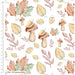 Falling Leaves Organic Cotton Fabric, Autumn Walks from Jaycotts Sewing Supplies