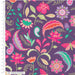 Bohemian Summer Organic Cotton Fabric, Exotic Oasis Purple from Jaycotts Sewing Supplies
