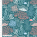 Tranquil Shores Organic Cotton Fabric, Coral Reef from Jaycotts Sewing Supplies