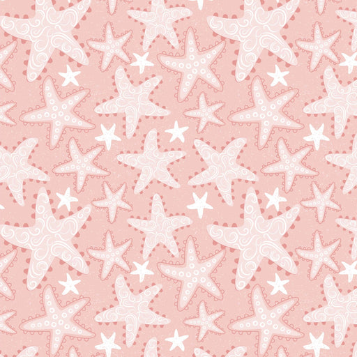 Tranquil Shores Organic Cotton Fabric, Starfish from Jaycotts Sewing Supplies