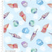 A Day By The Sea Organic Cotton Fabric, Collecting Shells from Jaycotts Sewing Supplies