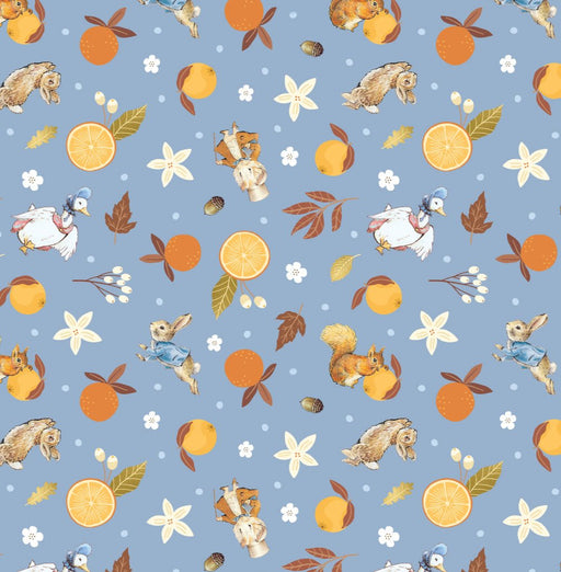 Peter Rabbit Organic Cotton Fabric, Acorn Acres from Jaycotts Sewing Supplies