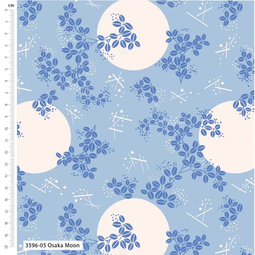 Crafts of Tranquility Organic Cotton Fabric, Osaka Moon from Jaycotts Sewing Supplies