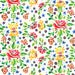 Bohemian Waters Organic Cotton Fabric, Painted Flowers from Jaycotts Sewing Supplies