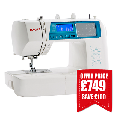 Janome 5270QDC sewing machine Save £100 from Jaycotts Sewing Supplies