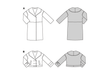 Burda Sewing Pattern 5860 Misses' Jacket & Coat from Jaycotts Sewing Supplies