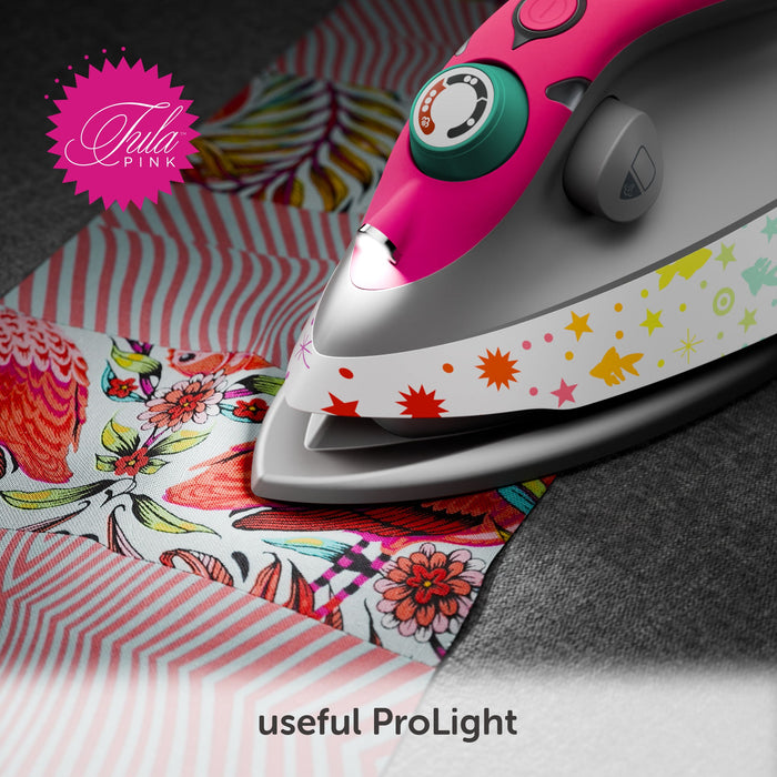 Oliso Mini Project Iron M3Pro Tula Pink from Jaycotts Sewing Supplies