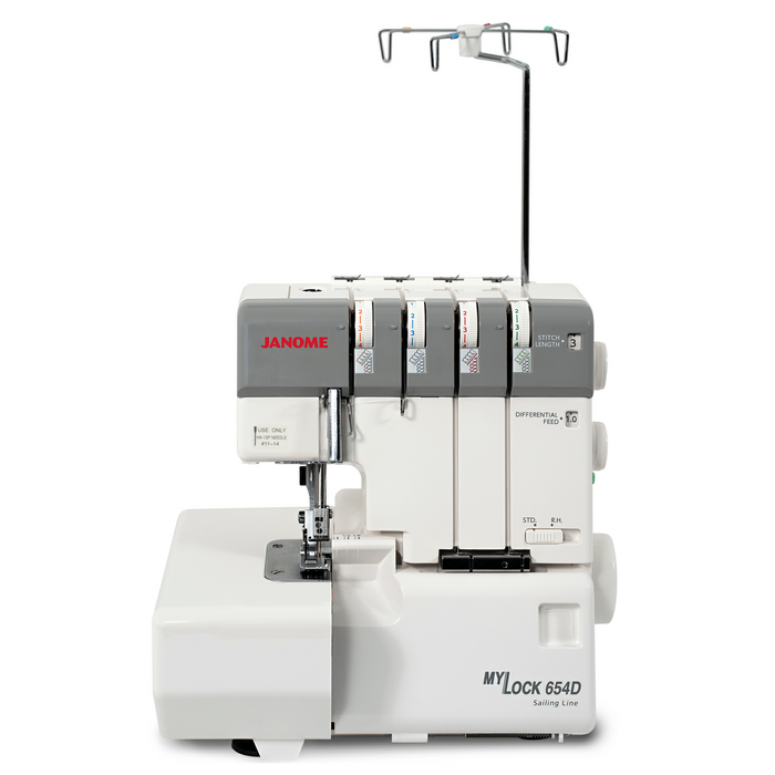 Janome 654D Overlocker from Jaycotts Sewing Supplies