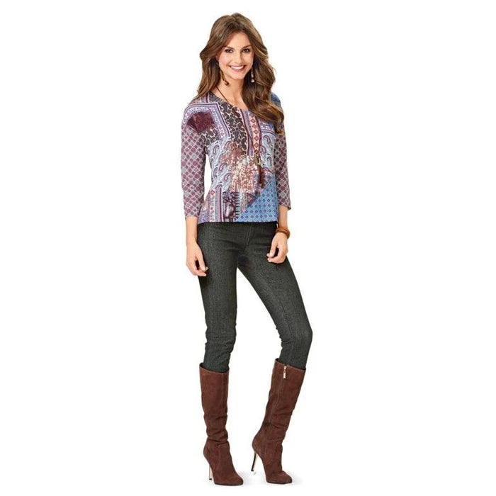 Burda 6579 Blouse Sewing Pattern from Jaycotts Sewing Supplies