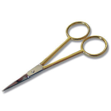 Madeira Gold Plated Straight Point Embroidery Scissors from Jaycotts Sewing Supplies
