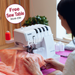 Brother Airflow 3000 Overlocker with Free Table from Jaycotts Sewing Supplies