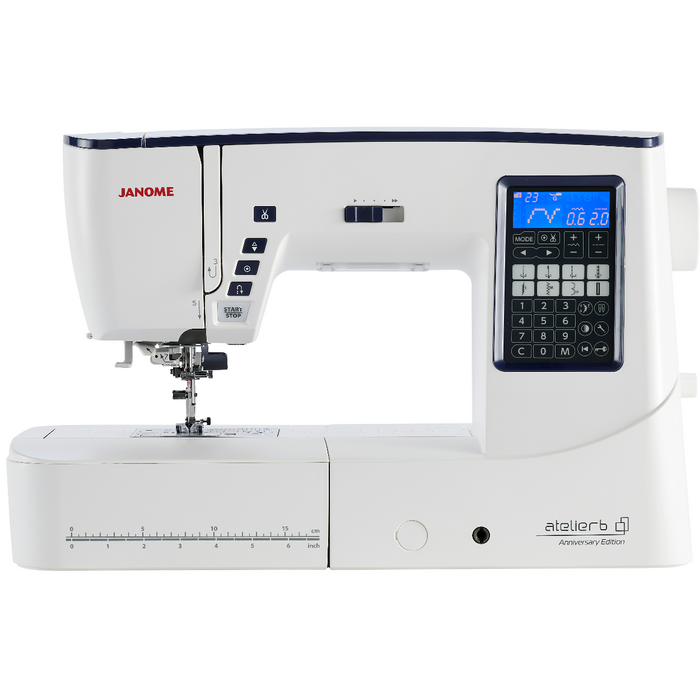 Janome Atelier 6 Anniversary Edition sewing machine from Jaycotts Sewing Supplies