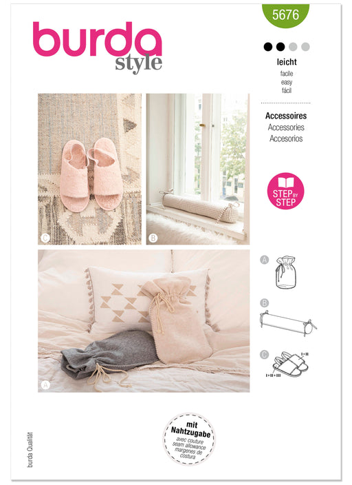 Burda Pattern 5676 Home Decor from Jaycotts Sewing Supplies