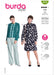 Burda Pattern 5678 Misses' Dress and Blouse from Jaycotts Sewing Supplies
