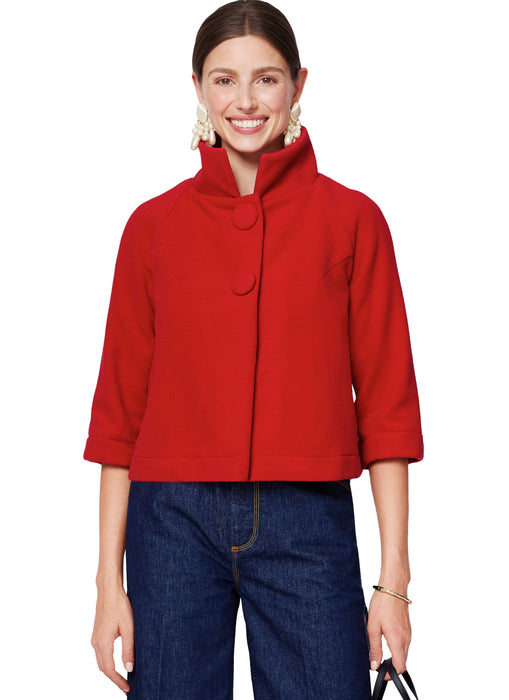 Burda Pattern 5688 Misses' Coats and Jackets from Jaycotts Sewing Supplies