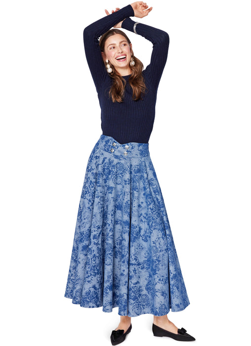 Burda Pattern 5690 Misses' Skirts from Jaycotts Sewing Supplies