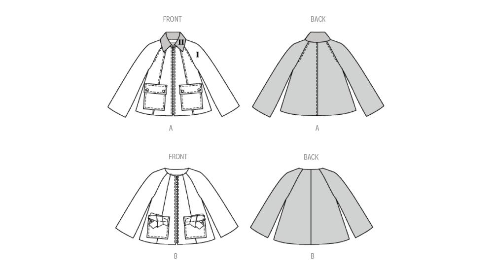 Burda Pattern 5695 Misses' Jackets from Jaycotts Sewing Supplies