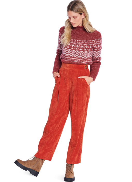 Burda Pattern 5699 Misses' Trousers from Jaycotts Sewing Supplies