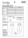 Burda Pattern 5699 Misses' Trousers from Jaycotts Sewing Supplies