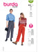 Burda Pattern 5699 Misses' Trousers from Jaycotts Sewing Supplies