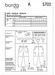 Burda Pattern 5703 Misses' Trousers from Jaycotts Sewing Supplies