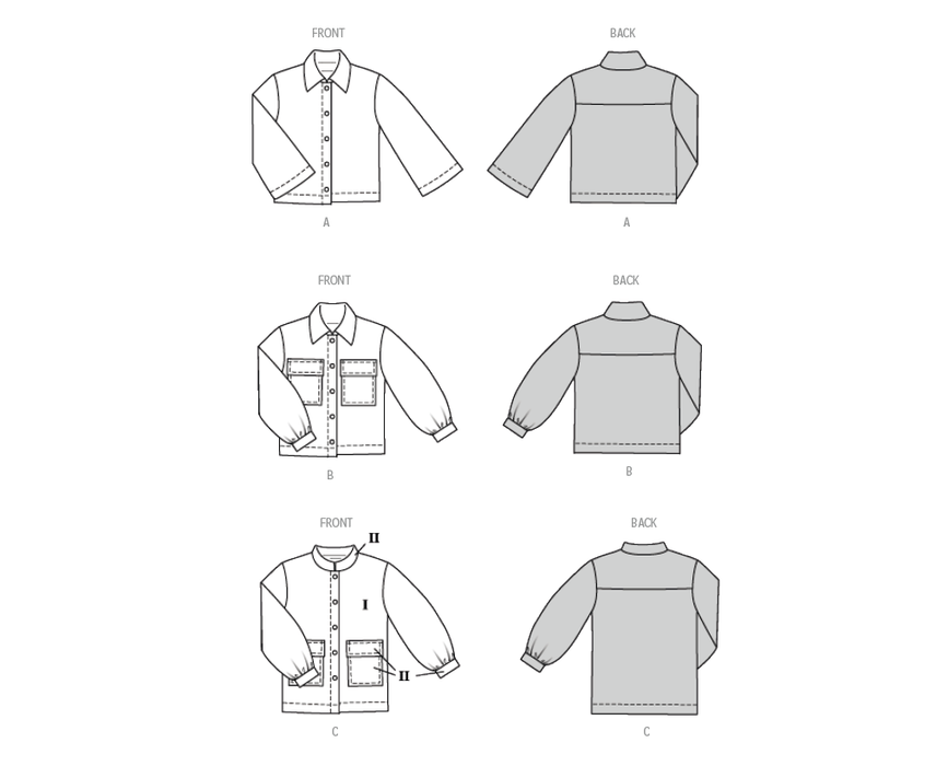 Burda Pattern 5706 Misses' Jackets from Jaycotts Sewing Supplies