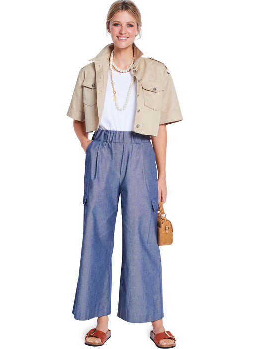 Burda Pattern 5707 Men's Trousers from Jaycotts Sewing Supplies