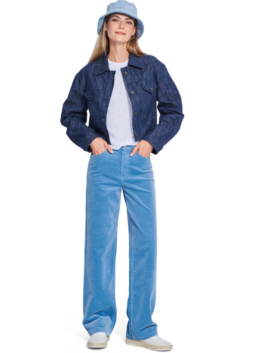 Burda Pattern 5711 Misses' Jackets from Jaycotts Sewing Supplies