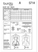 Burda Pattern 5714 Misses' Waistcoats from Jaycotts Sewing Supplies